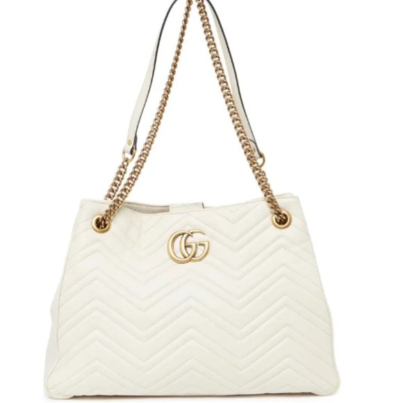 GUCCI 'Marmont' 2-Way GG Logo Shoulder Tote Bag - Picture 1 of 15